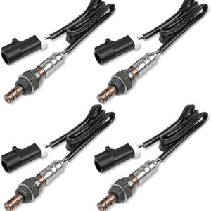 Grezuton Oxygen‎ Sensor 15717 Set of 4 Heated Sensors Replacement 4-Wire OE Fit